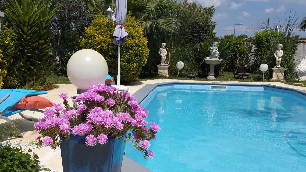 VILLA HÉLÈNE-SUITE Junior MONTPELLIER SUD-PISCINE PRIVÉ-À 2MIN DES PLAGES Pérols Exterior foto