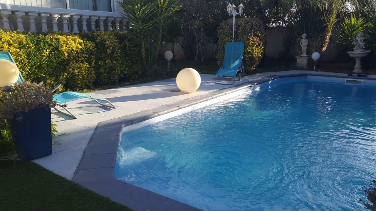VILLA HÉLÈNE-SUITE Junior MONTPELLIER SUD-PISCINE PRIVÉ-À 2MIN DES PLAGES Pérols Exterior foto